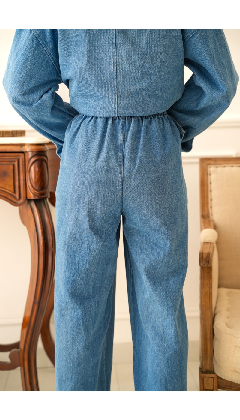 johanna toutoun  BLEU PANTALON FEMME