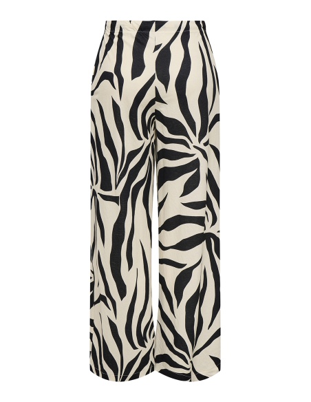 Pantalon Ecru Noir ONLSAKURA