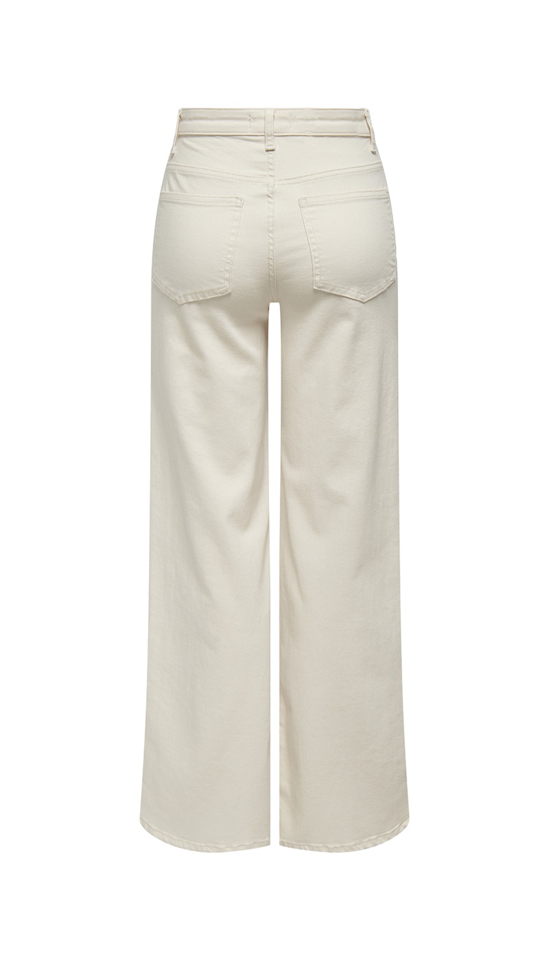 Jean Wide Ecru ONLMADISON Longueur 32