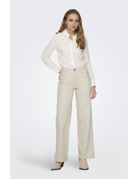 Jean Wide Ecru ONLMADISON Longueur 32