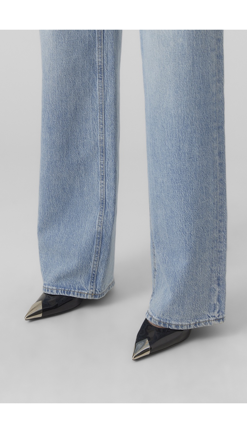 Jean Wide Light Blue Denim Longueur 30