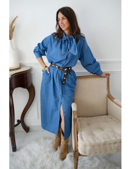 Robe Longue Denim MINA