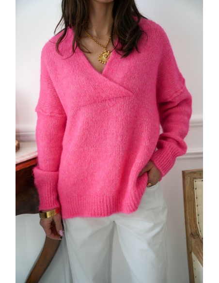 Pull Fuchsia Banditas CARMEN