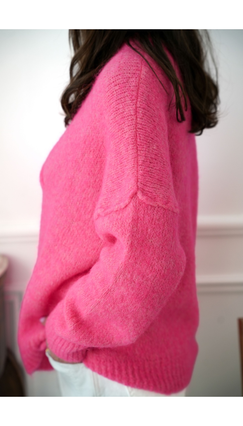 Pull Fuchsia Banditas CARMEN