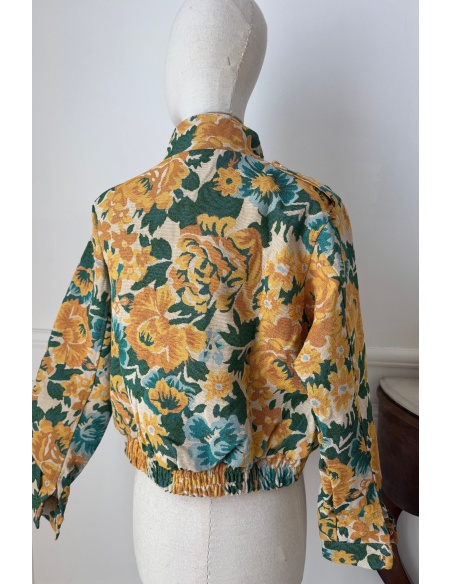 Veste Fleurs Jaune IRIS