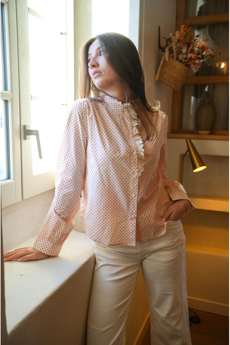 retroandicone POID ROUGE CHEMISIER