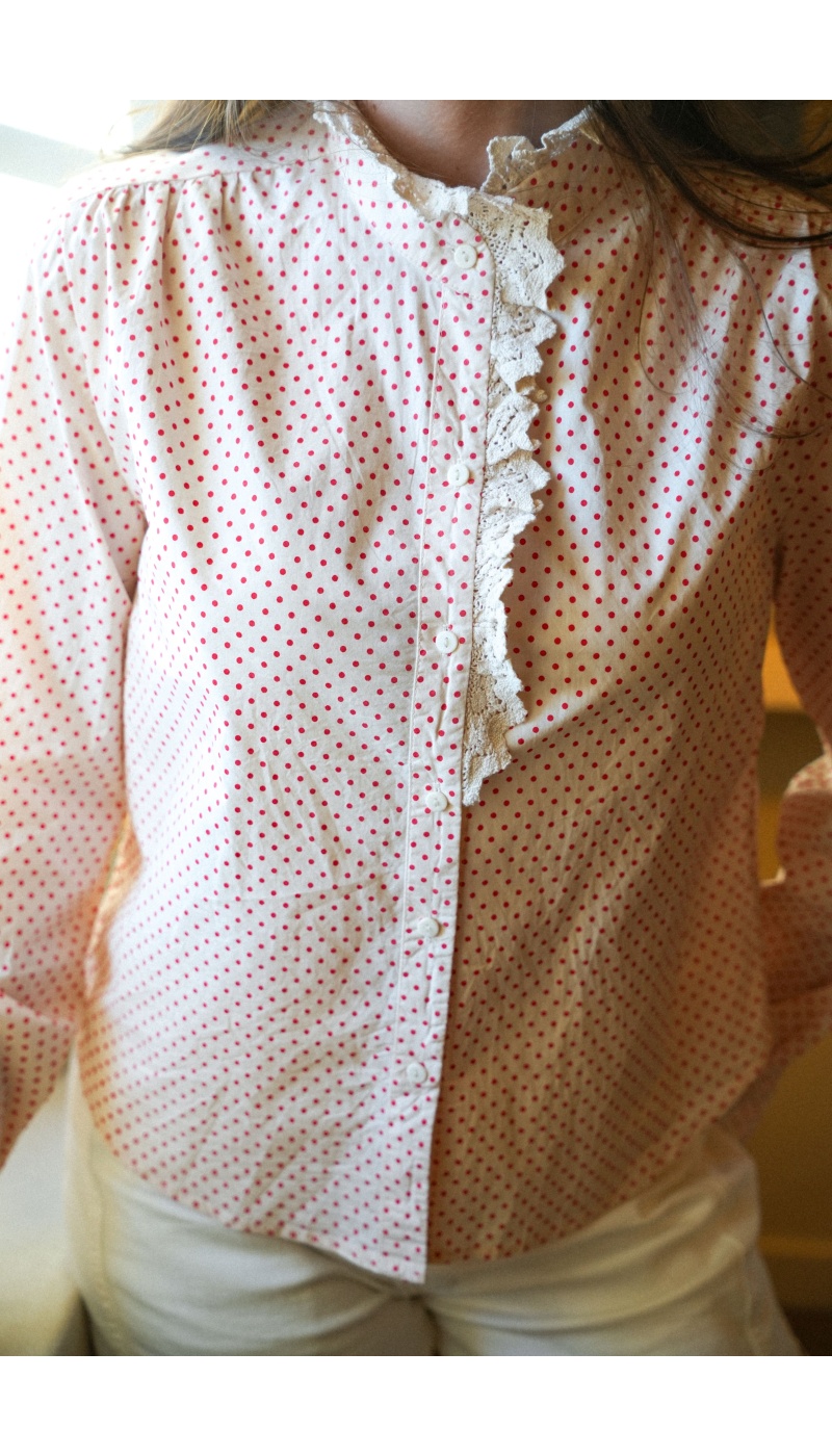 retroandicone POID ROUGE CHEMISIER