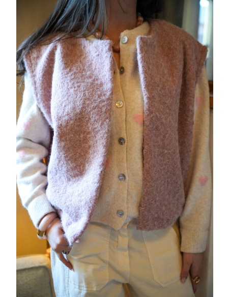 senes SANSMA ROSE GILET FEMME