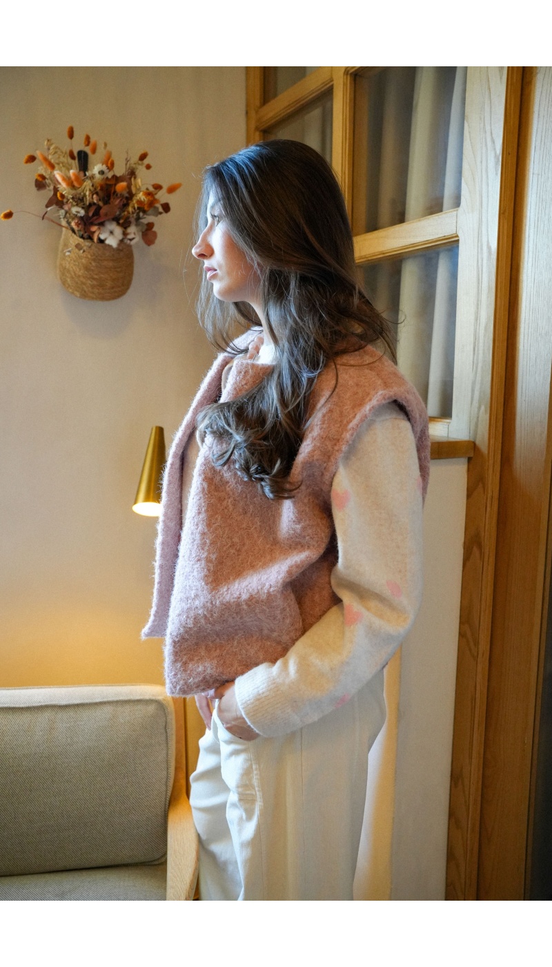 senes SANSMA ROSE GILET FEMME