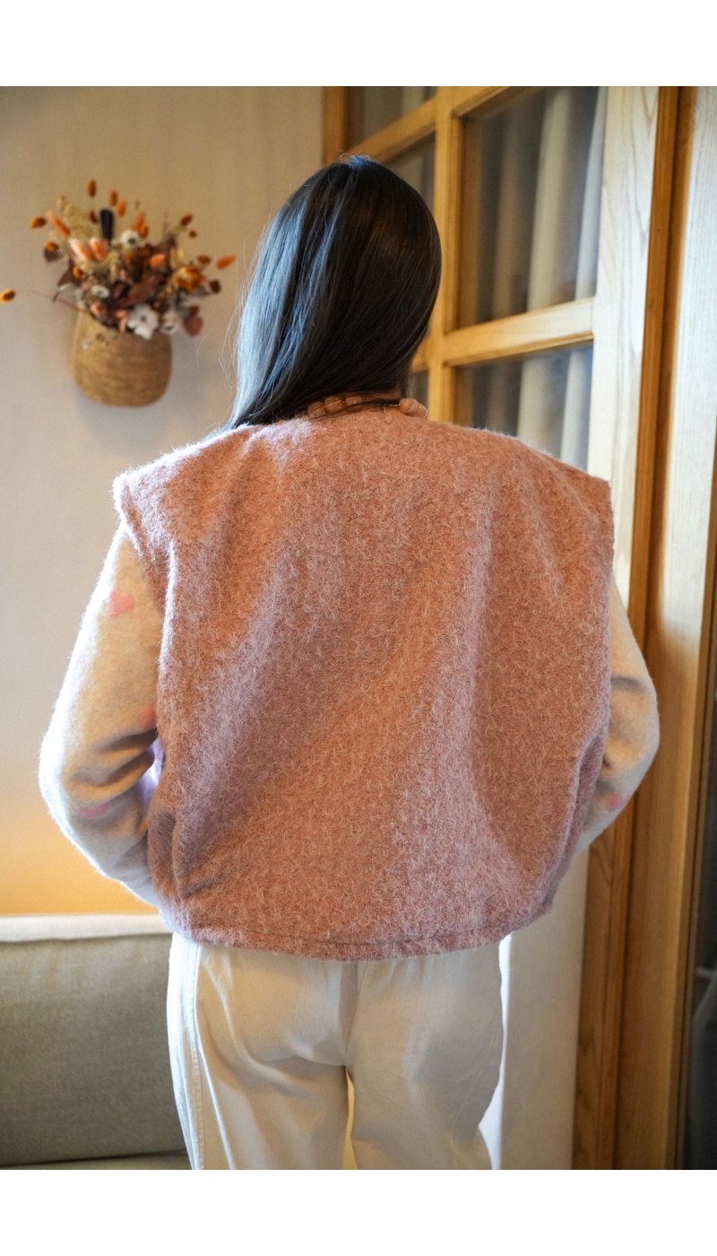 senes SANSMA ROSE GILET FEMME