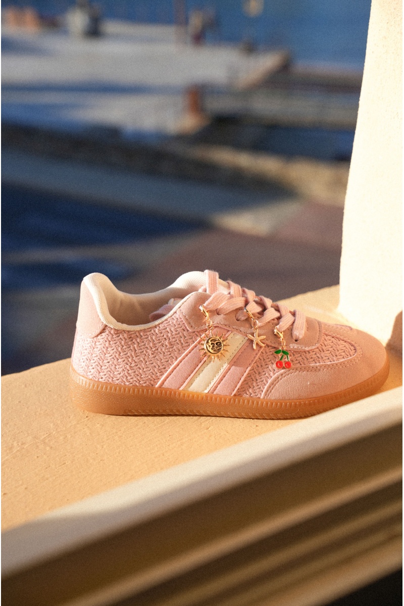 Baskets Charms Rose MARGAUX