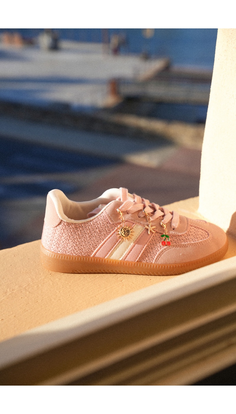 Baskets Charms Rose MARGAUX