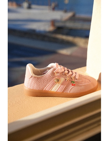 Baskets Charms Rose MARGAUX