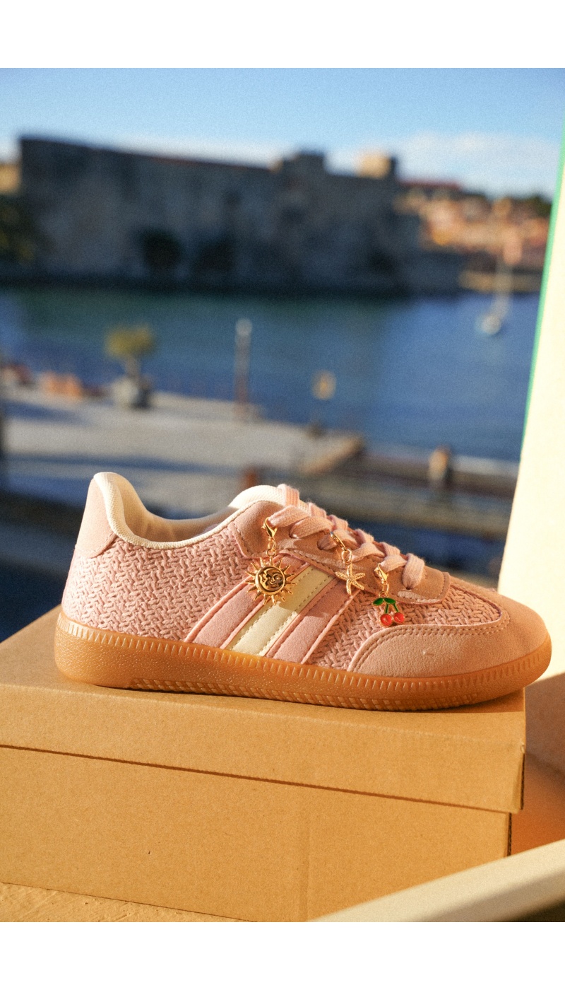 Baskets Charms Rose MARGAUX