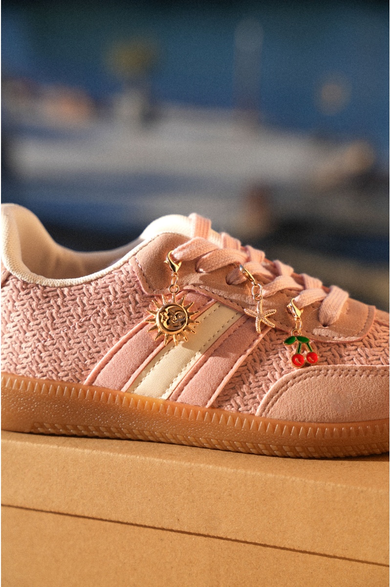 Baskets Charms Rose MARGAUX 2