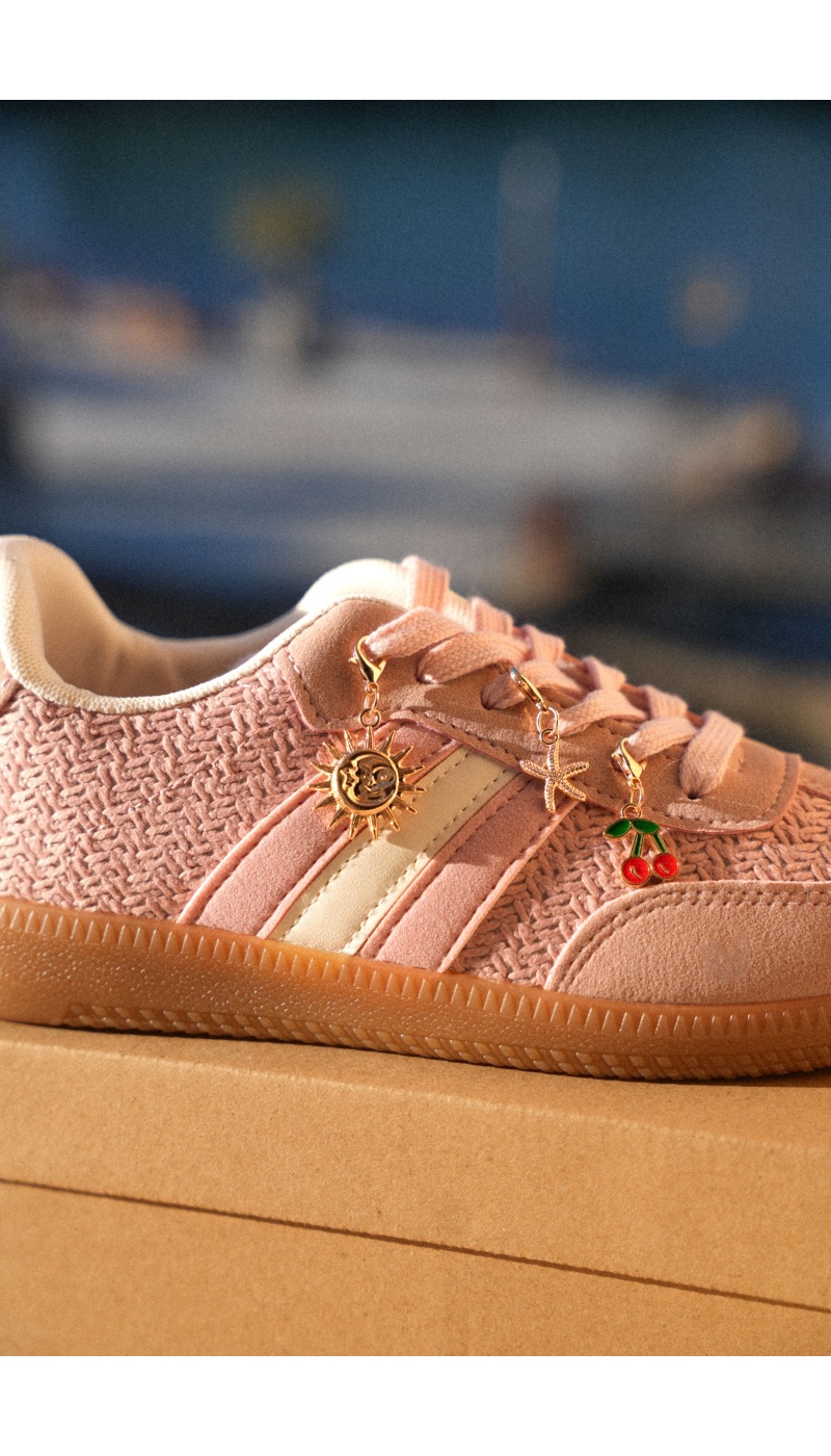 Baskets Charms Rose MARGAUX