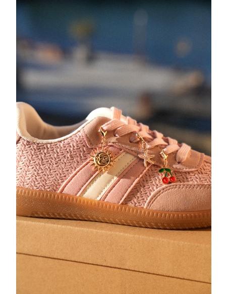 Baskets Charms Rose MARGAUX
