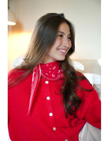 SARL CLOTHE TWO BANDAN ROUGE HAUTS