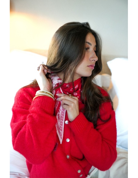 SARL CLOTHE TWO BANDAN ROUGE HAUTS