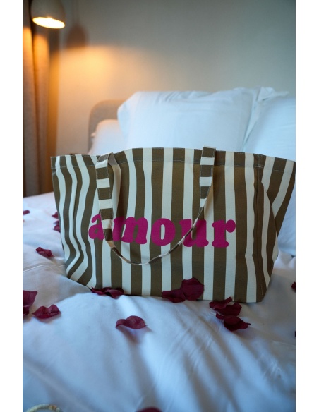 JUBYLEE BE FIRST RAYE TAUPE SACS TOILE