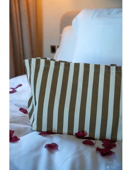 JUBYLEE BE FIRST RAYE TAUPE SACS TOILE