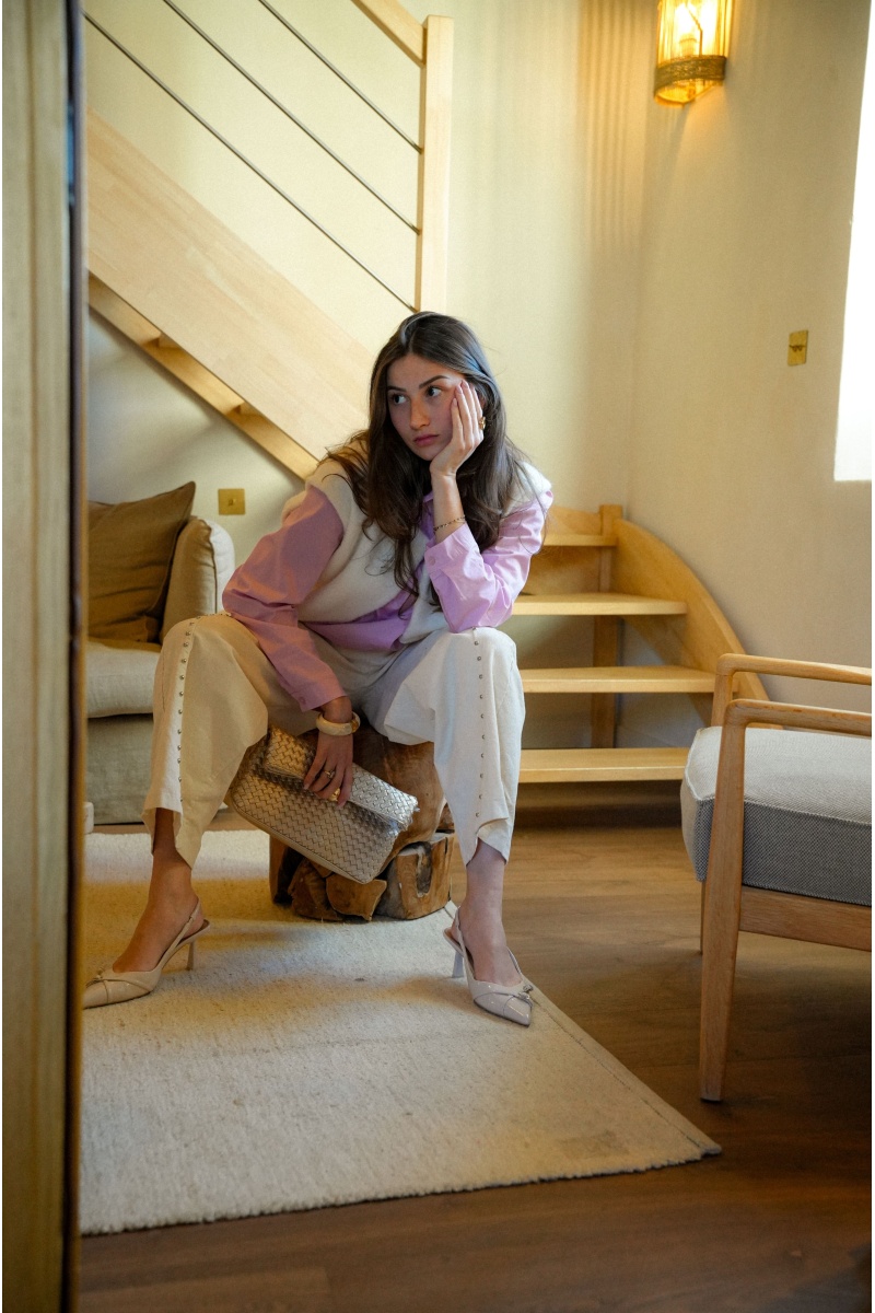 Jonc Doré Beige ALICIA 2