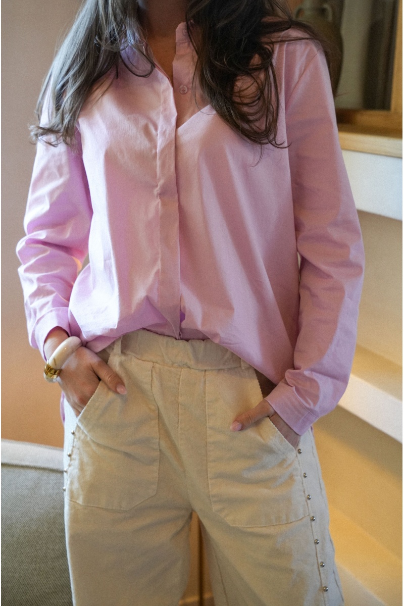 todami UNI ROSE CHEMISIER