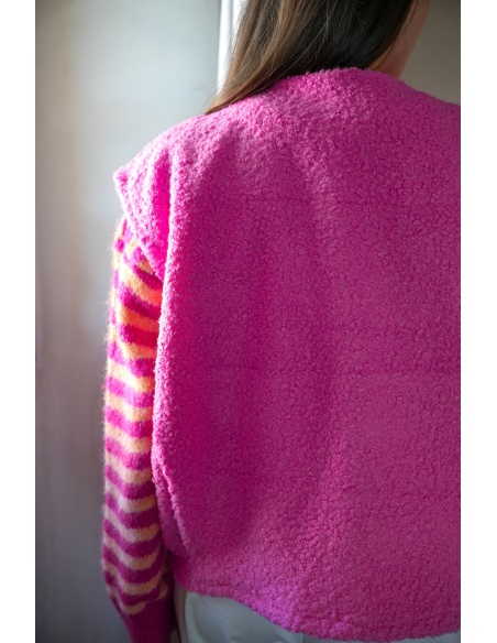 la sweety SANSMA ROSE GILET FEMME