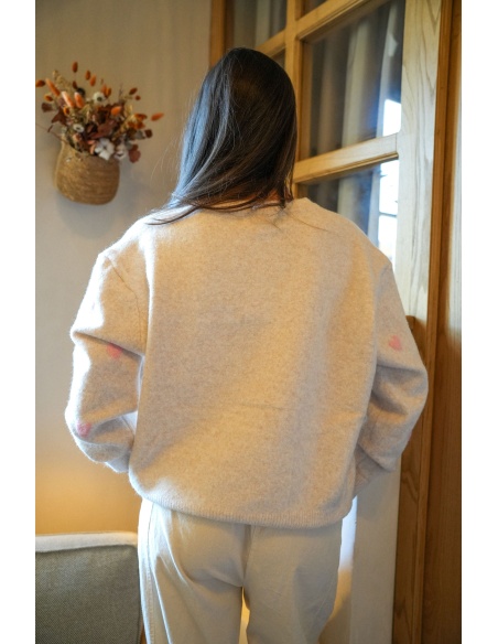 PRESSPLAY COEUR EC/ROS GILET FEMME