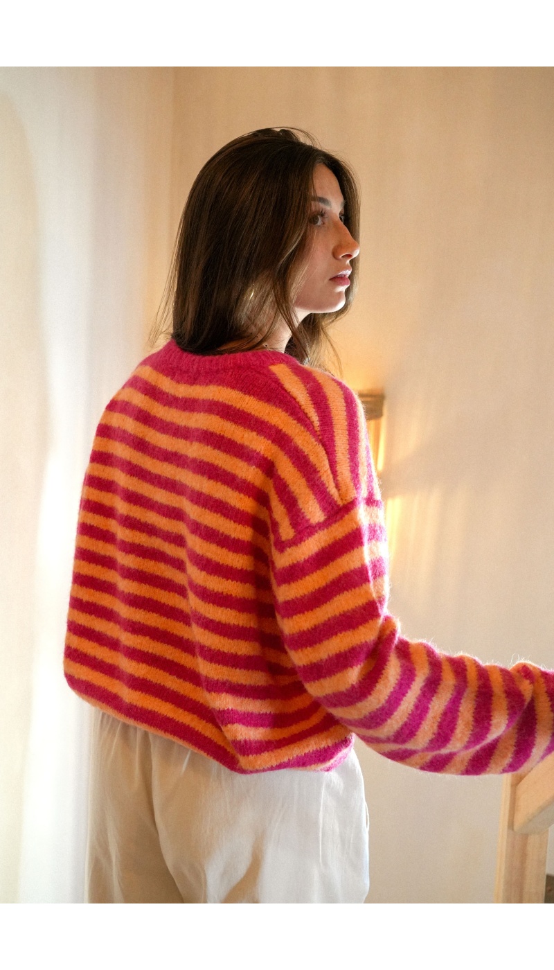 LILY DRESSING SO KITSCH RAYER ORAROS GILET FEMME