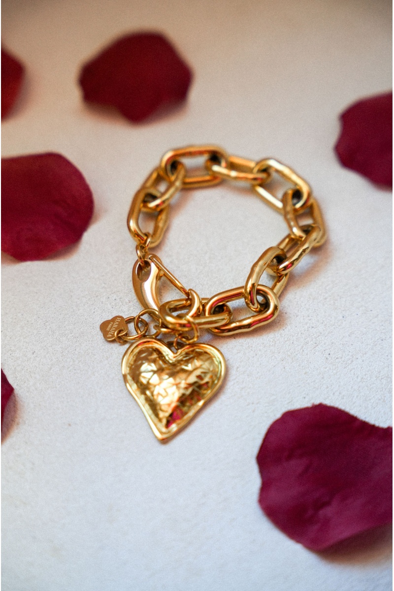 sarl manao bijoux COEUR DORE BRACELETS