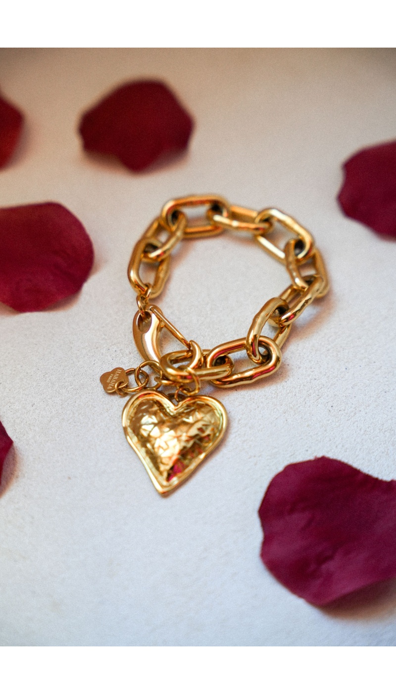 Bracelet Maille Coeur ROMEO