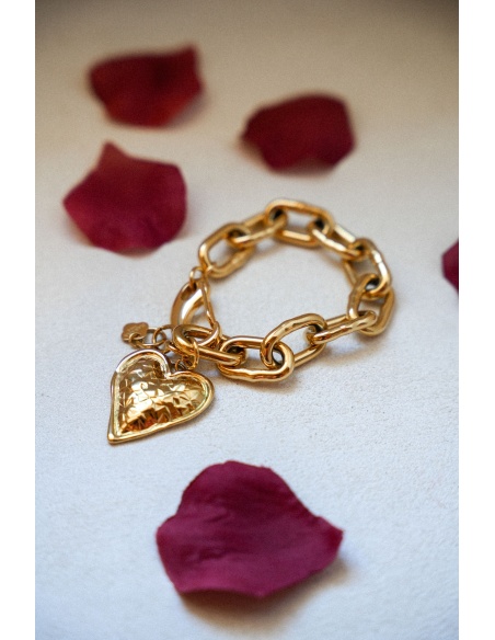 Bracelet Maille Coeur ROMEO