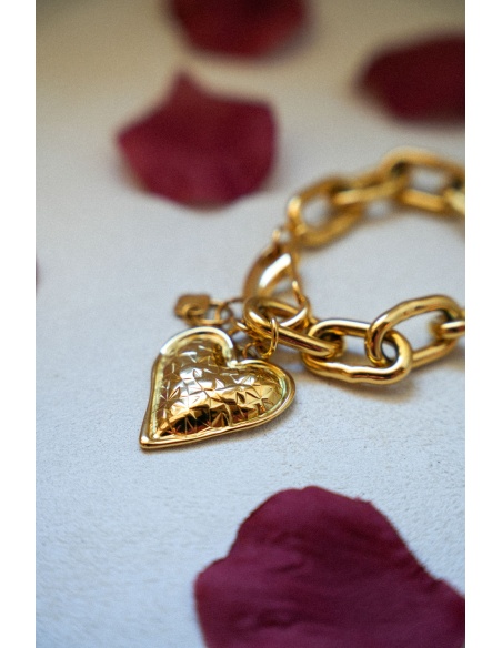 Bracelet Maille Coeur ROMEO