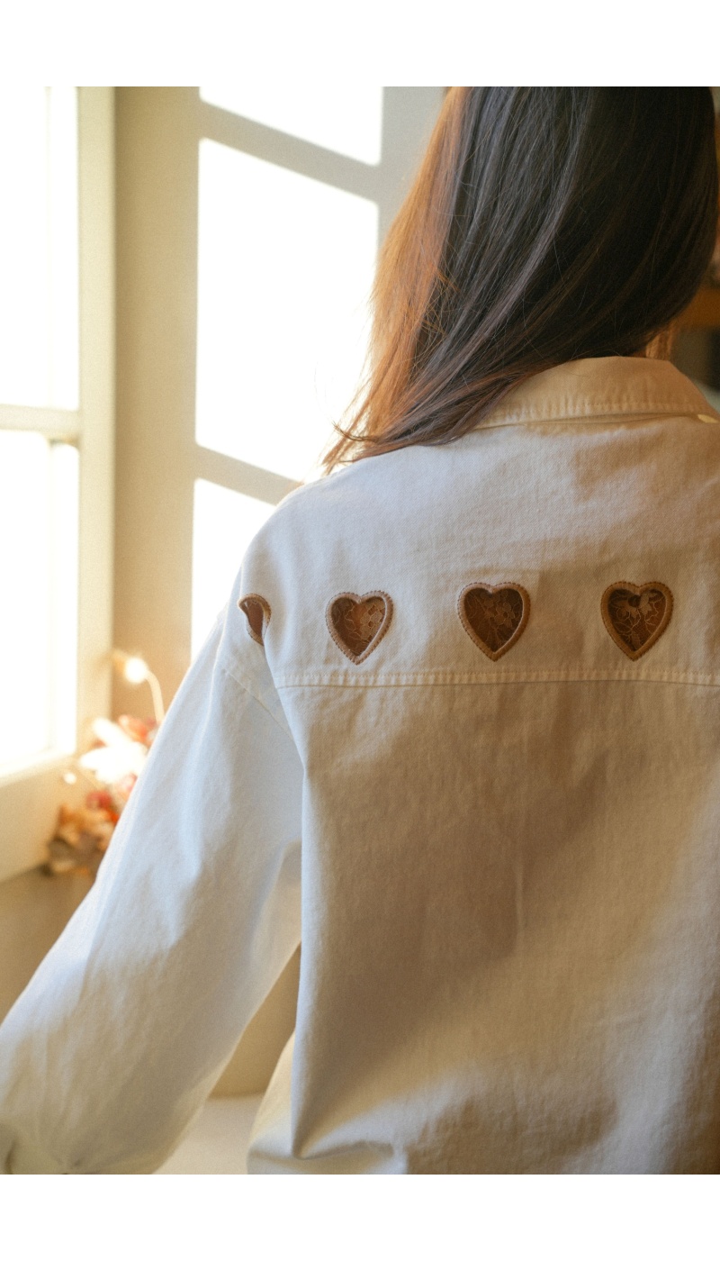 musy muse COEUR ECRU VESTES FEMME