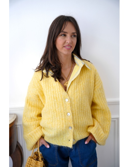 JS MILLENIUM  JAUNE GILET FEMME