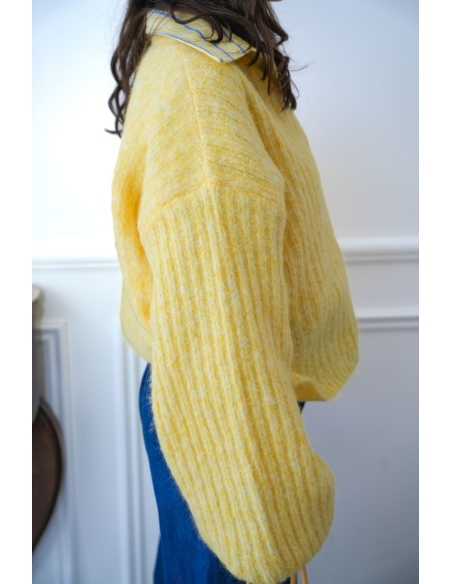 JS MILLENIUM  JAUNE GILET FEMME