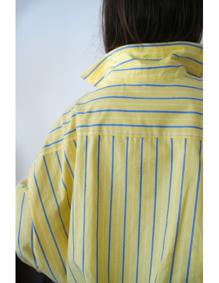 Chemisier Rayé Jaune PENELOPE