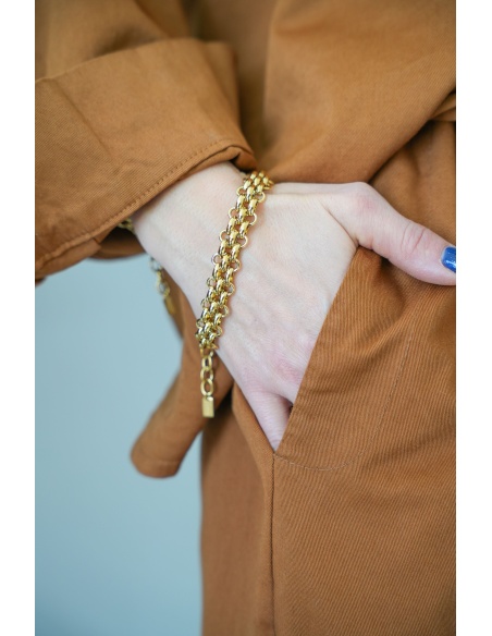 Bracelet Maille Doré DIANA