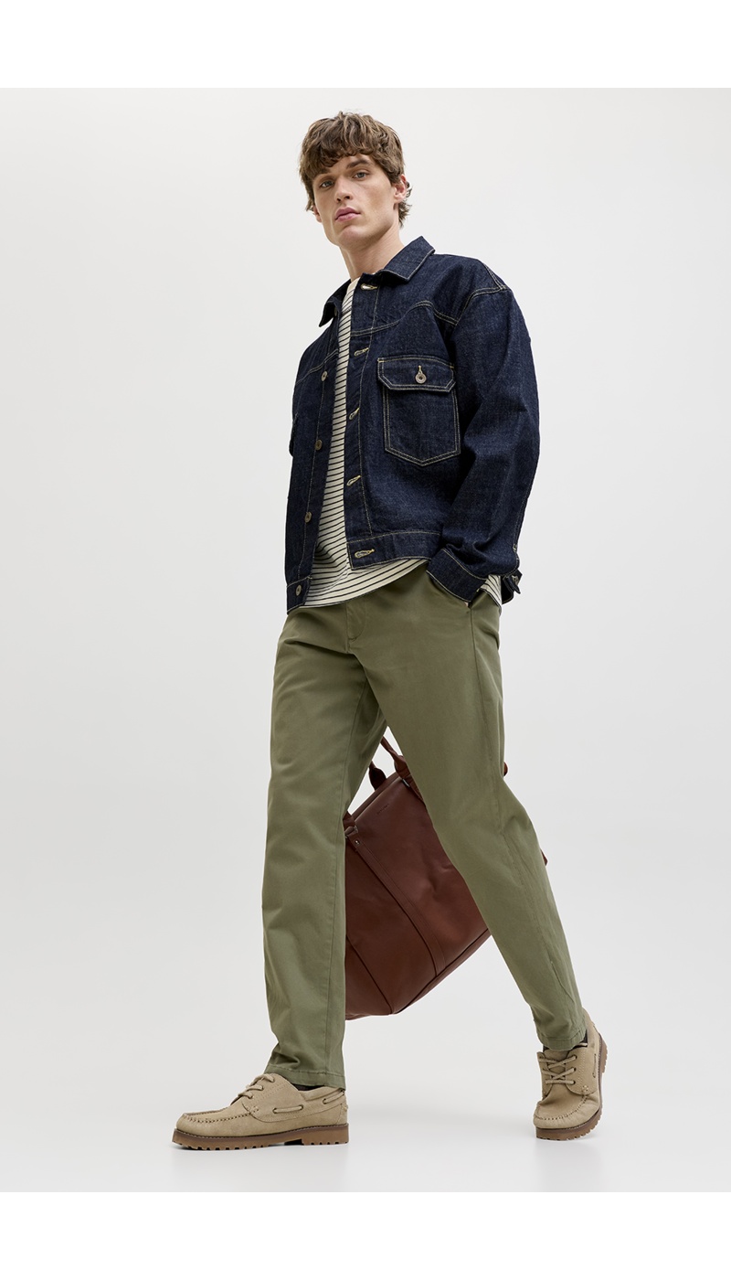 Chino Depp Lichen Green JPSTKANE Longueur 32