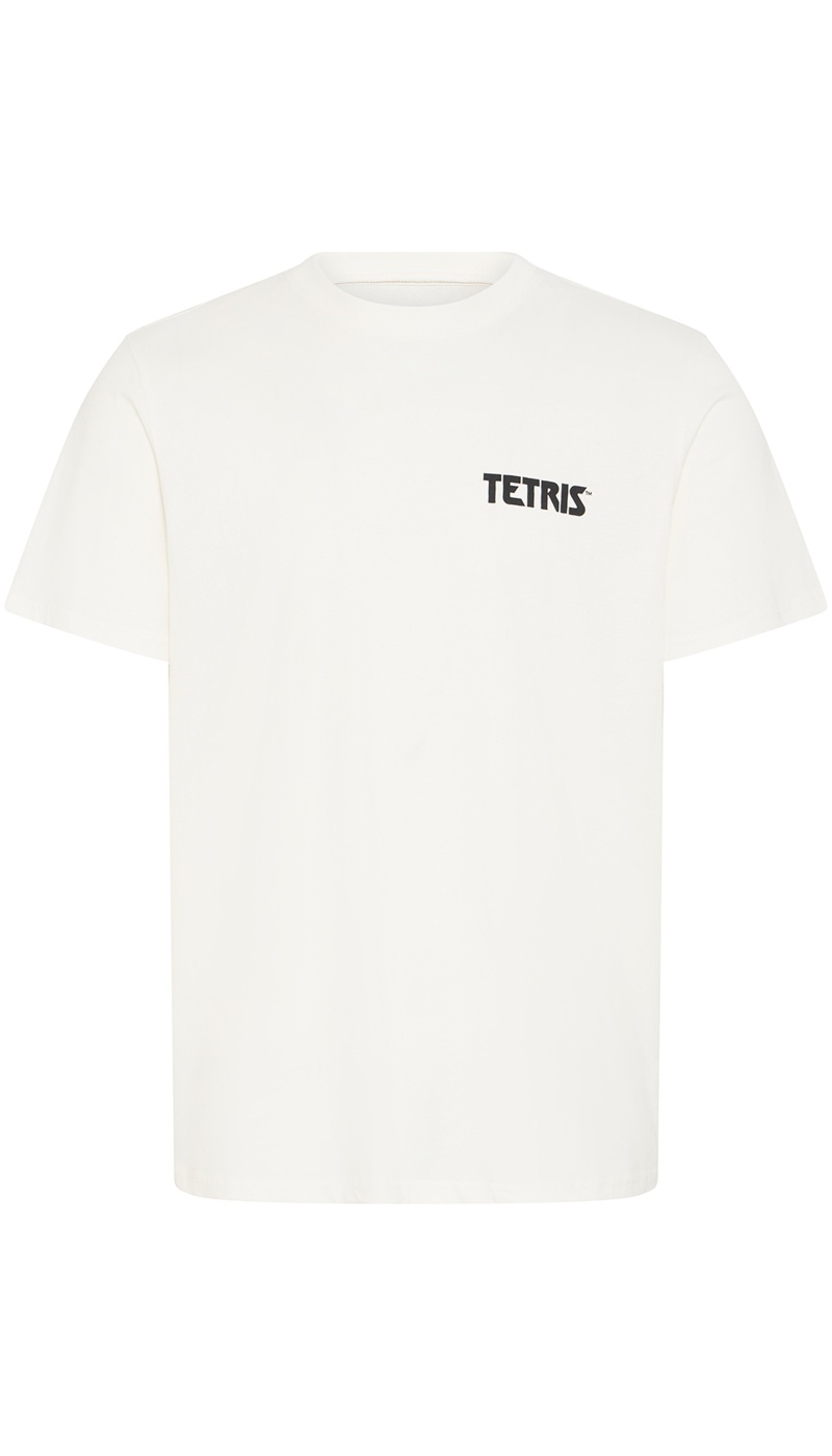 T-shirt Tetris Ecru BHRADDIE