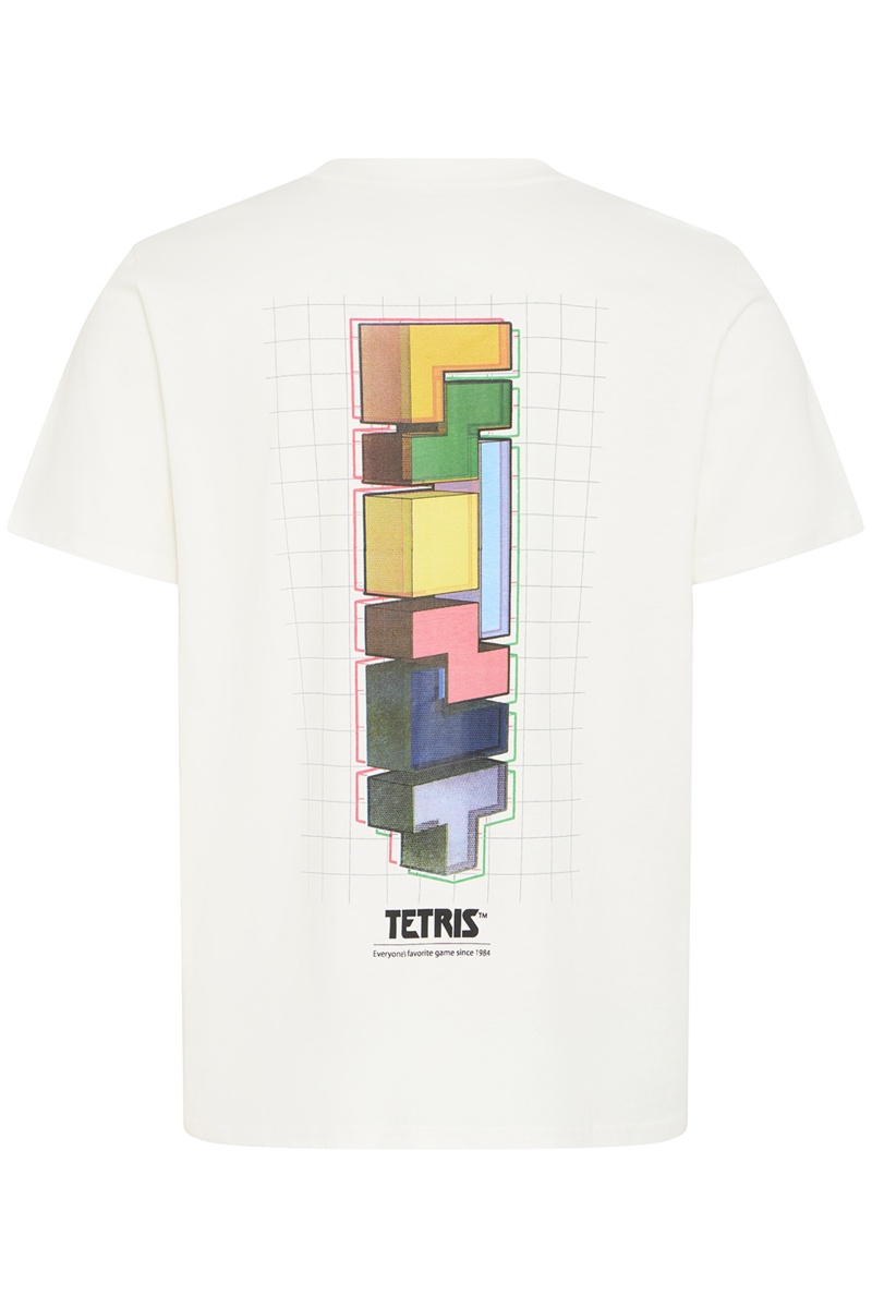 T-shirt Tetris Ecru BHRADDIE 2