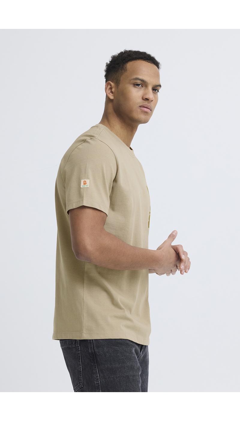 T-shirt Fleurs Beige BHSUN