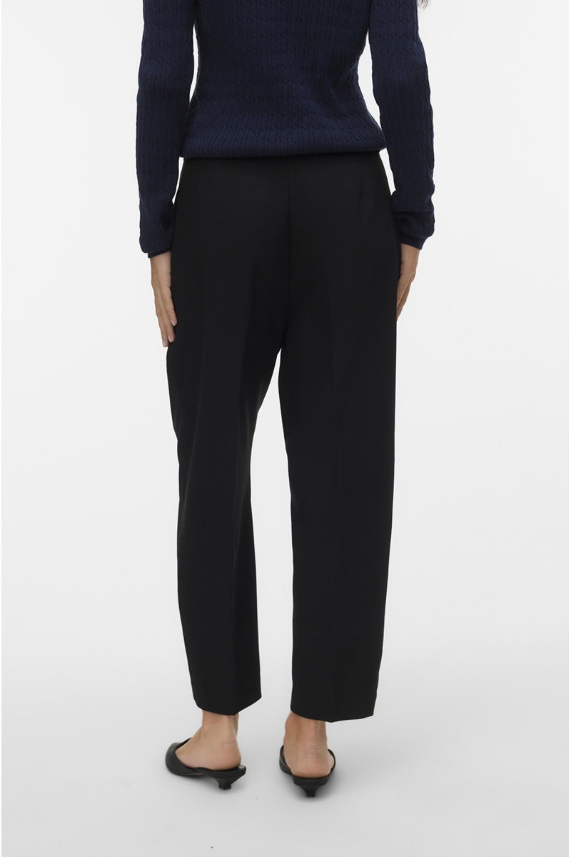 Pantalon Barrel Black VMELMA Longueur 32 2