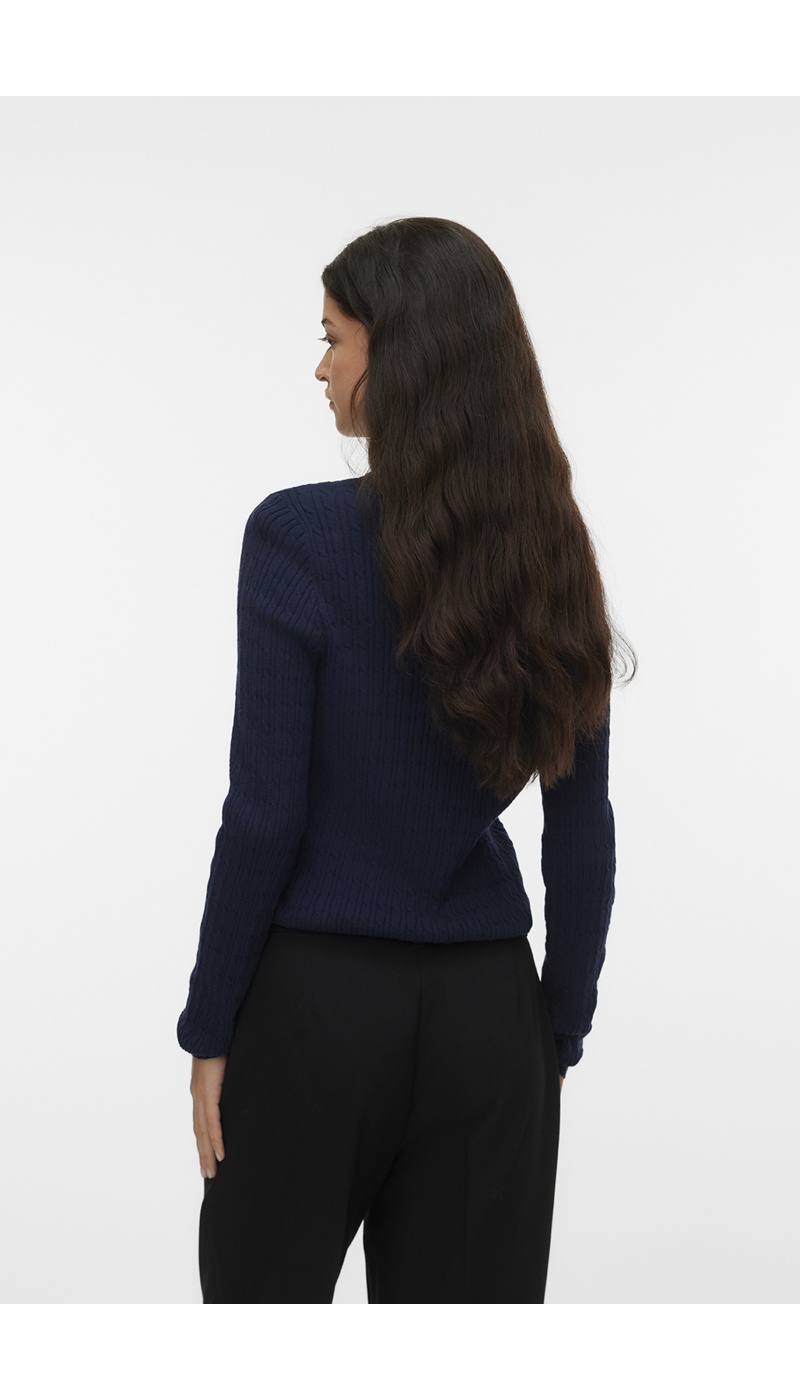 Pantalon Barrel Black VMELMA Longueur 32