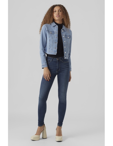 Hellblaue Denim-VMLUNA-Jacke Vero Moda - 1 | FRAUEN