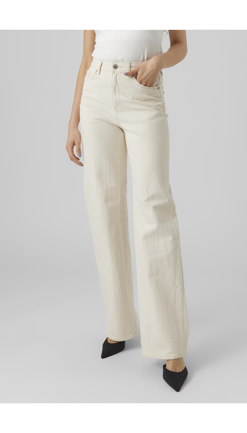 Jean Ecru VMTESSA Longueur 32