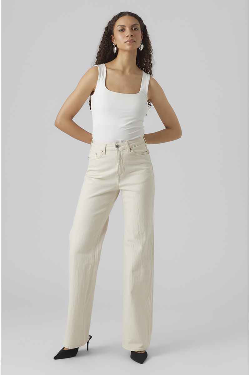 VERO MODA  ECRU JEANS