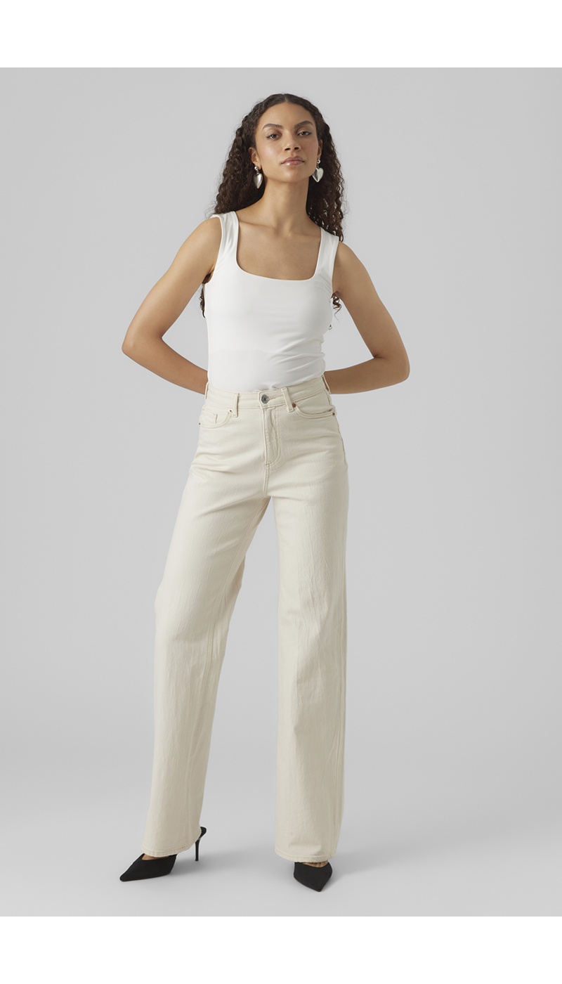 Jean Ecru VMTESSA Longueur 30