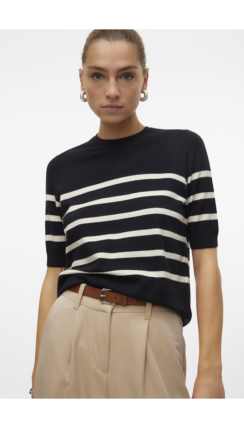 VERO MODA  BLACK PULLS